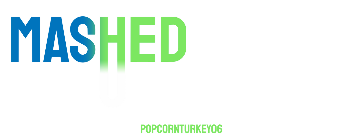 Logo MASHED UNIVERSES: Choose your side, or pick both. By PopcornTurkey06